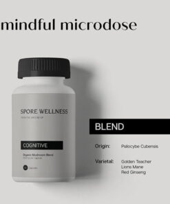 Spore Wellness Microdosing Mushroom Capsules – The Micro Bundle (Cognitive, Energy, & Immune)